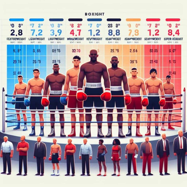 Boxing Weight Classes Rankings