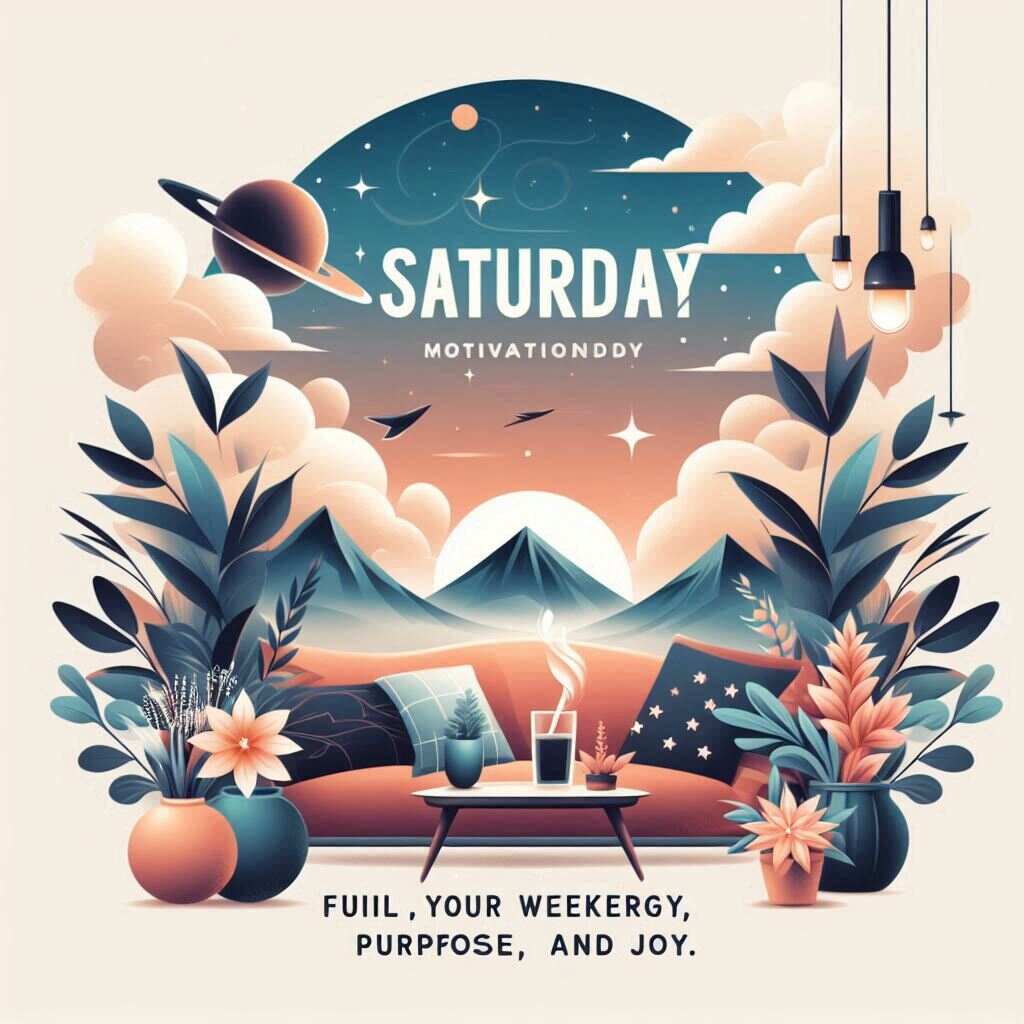 Saturday Motivational Quotes Fuel Your Weekend with Energy, Purpose, and Joy