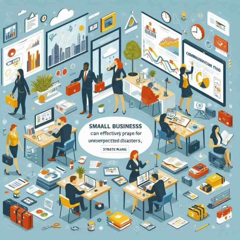 How Small Businesses Can Prepare for and Handle Unexpected Disasters