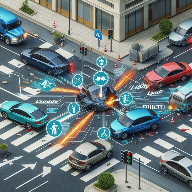 Understanding Liability Who is Actually at Fault in a Multi-Vehicle Collision