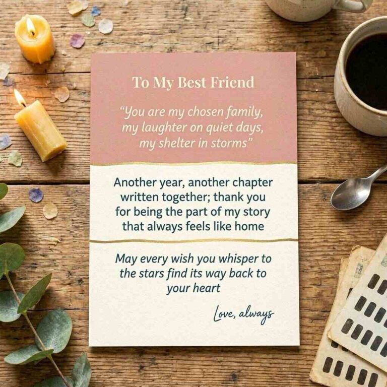 Birthday Quotes for Best Friend Heartfelt Words That Touch the Soul