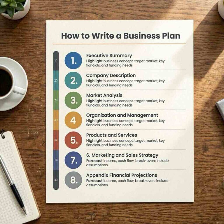 How to Write a Business Plan Step by Step
