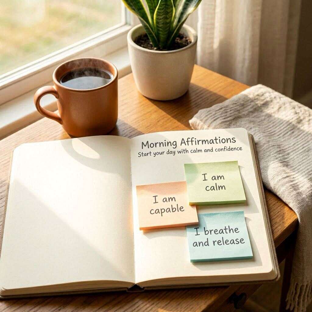 Positive Affirmations for Anxiety Morning
