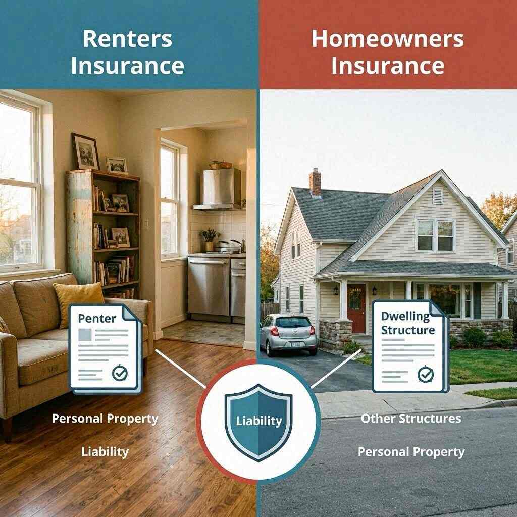 Renters Insurance vs Homeowners Insurance What's the Real Difference