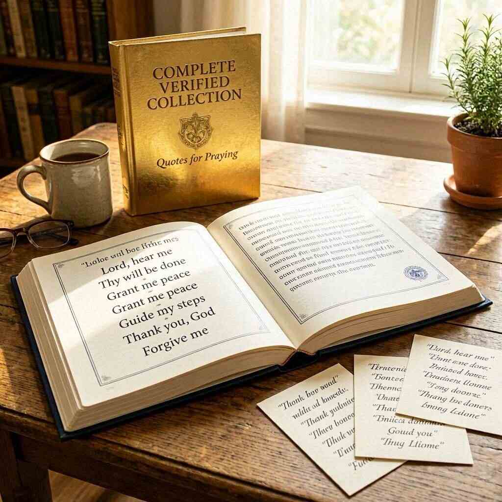 Quotes for Praying The Complete Verified Collection