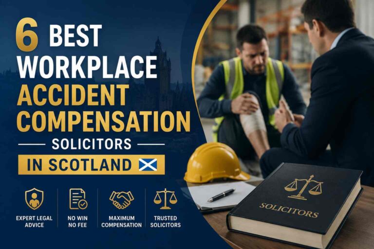 6 Best Workplace Accident Compensation Solicitors in Scotland