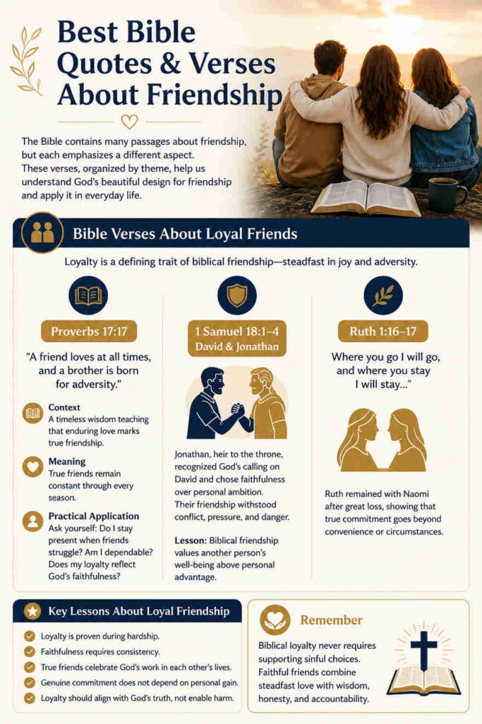 Best Bible Quotes & Verses About Friendship