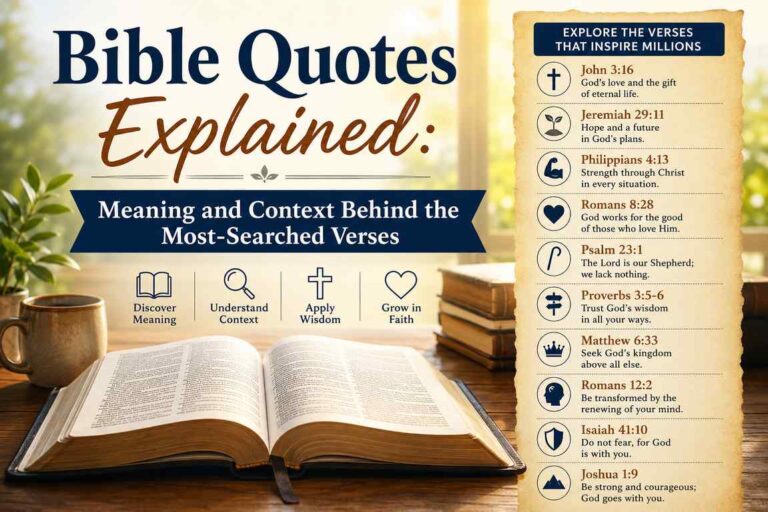 Bible Quotes Explained Meaning And Context Behind The Most-Searched Verses