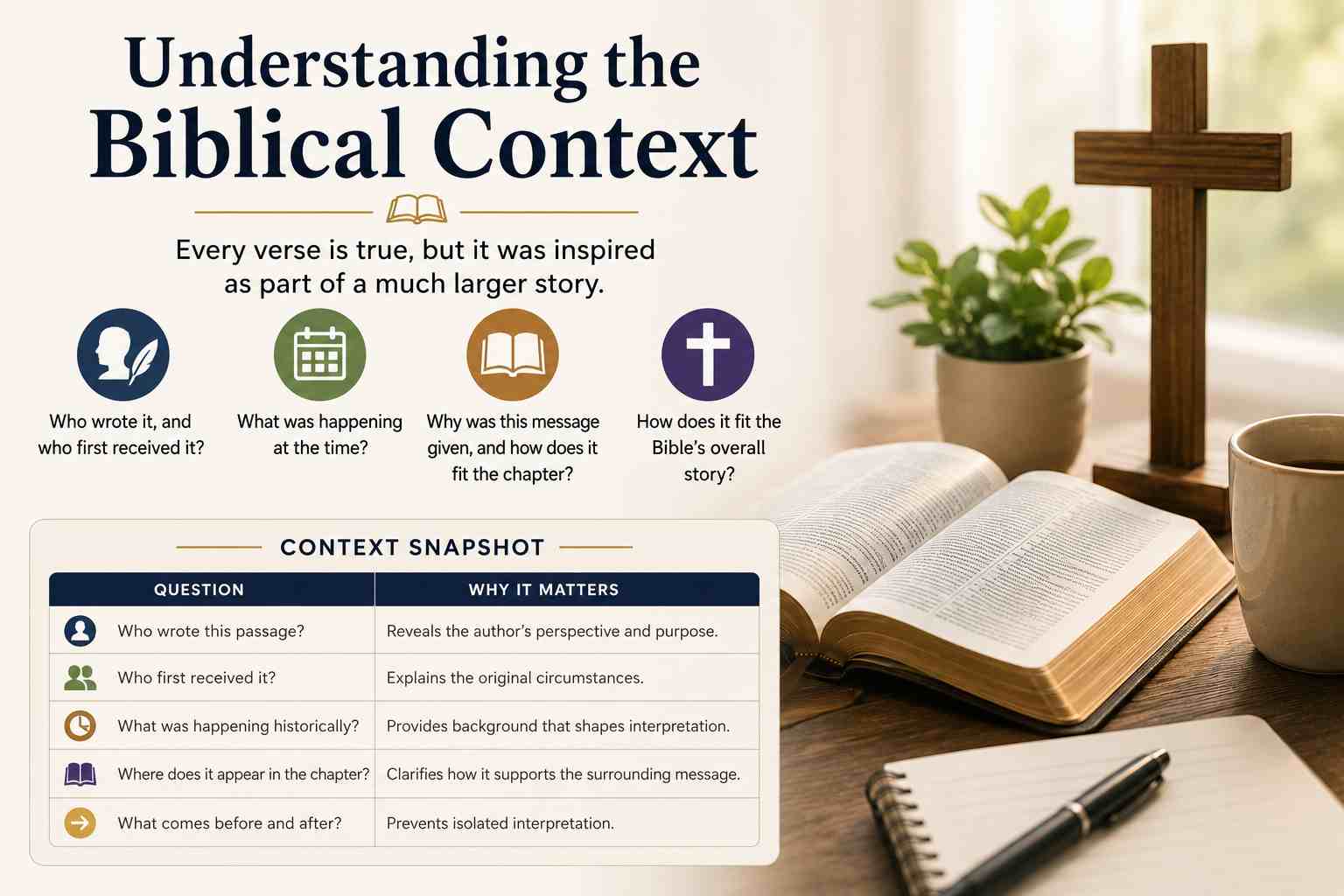 Bible Verse Of The Day Meaning, Context, Prayer & Verses For Every Season