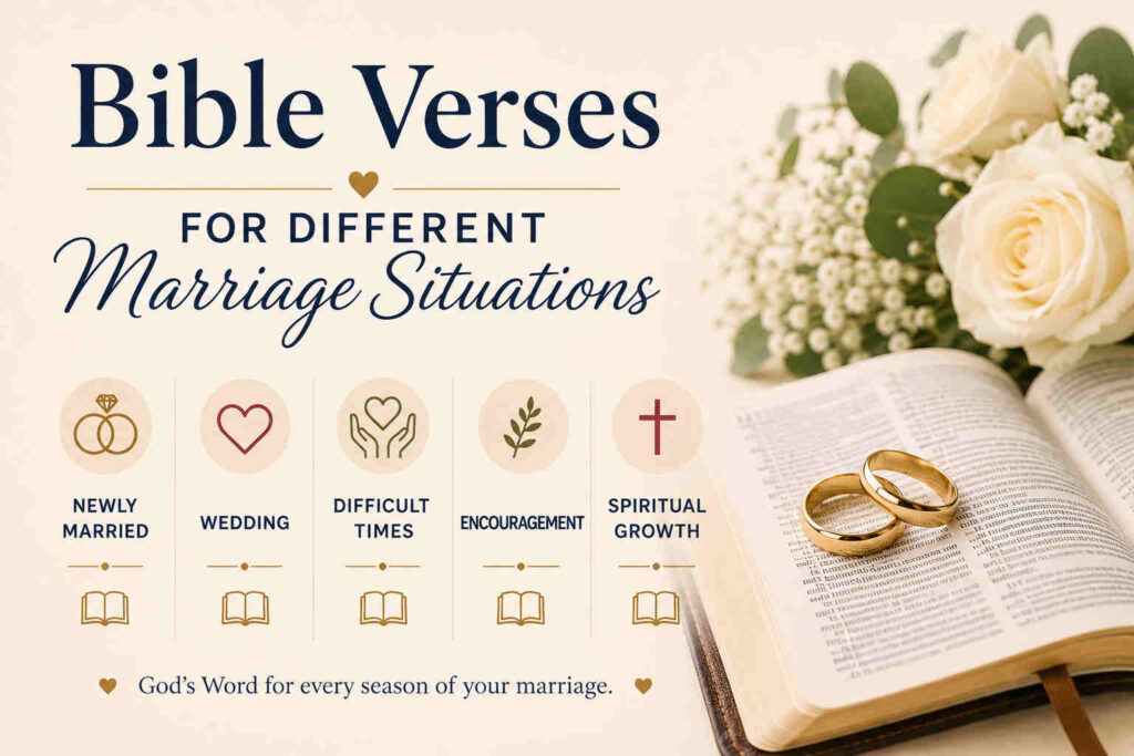 Bible Verses for Different Marriage Situations