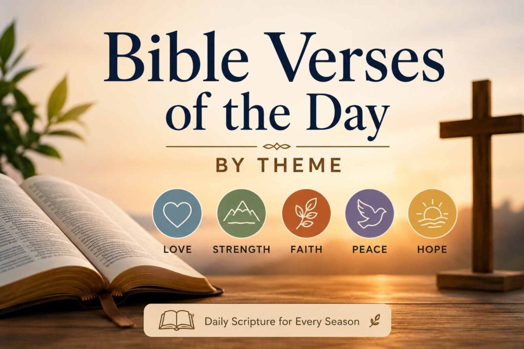 Bible Verses of the Day by Theme