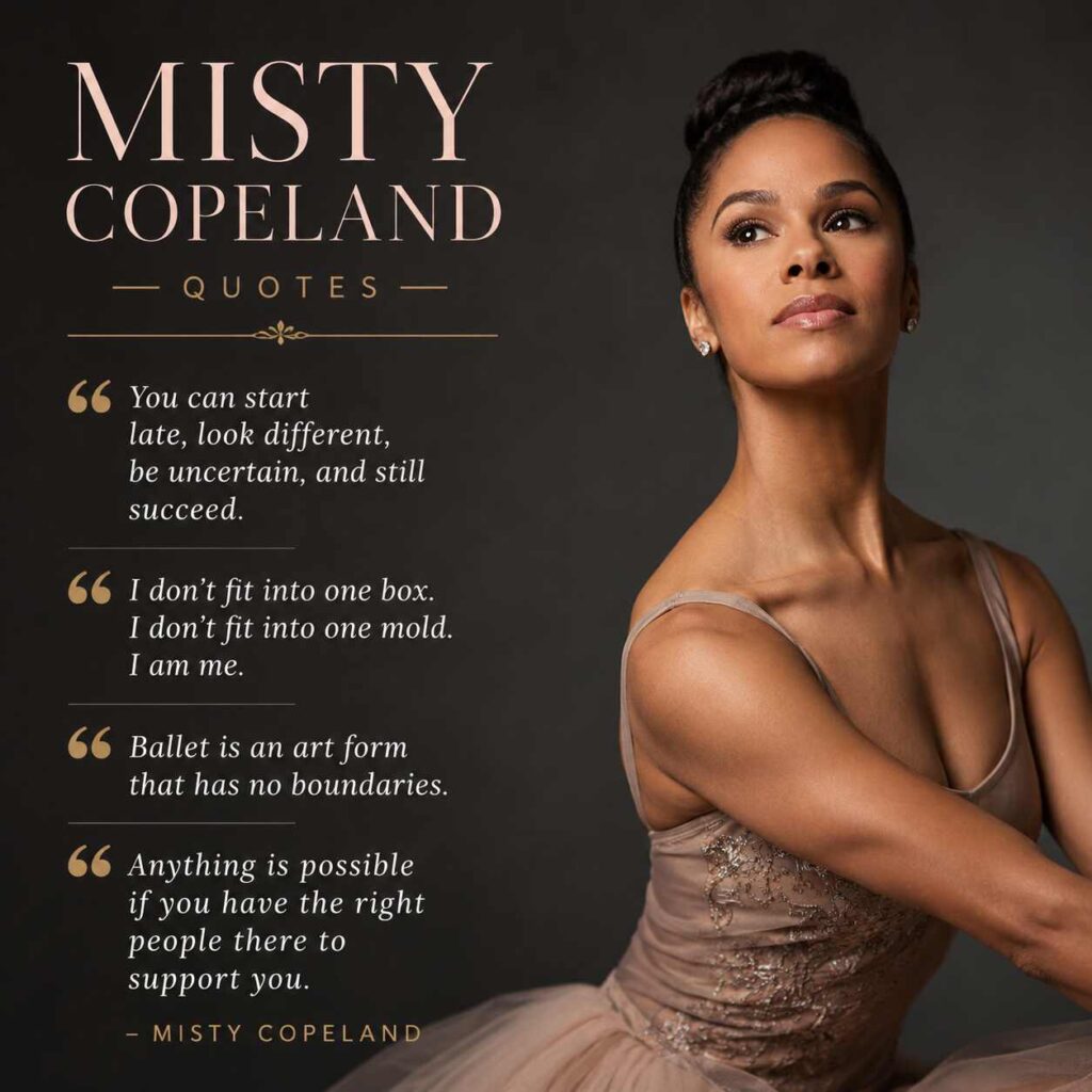 Misty Copeland Quotes