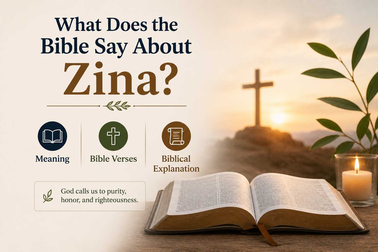 What Does The Bible Say About Zina Meaning, Bible Verses & Biblical Explanation