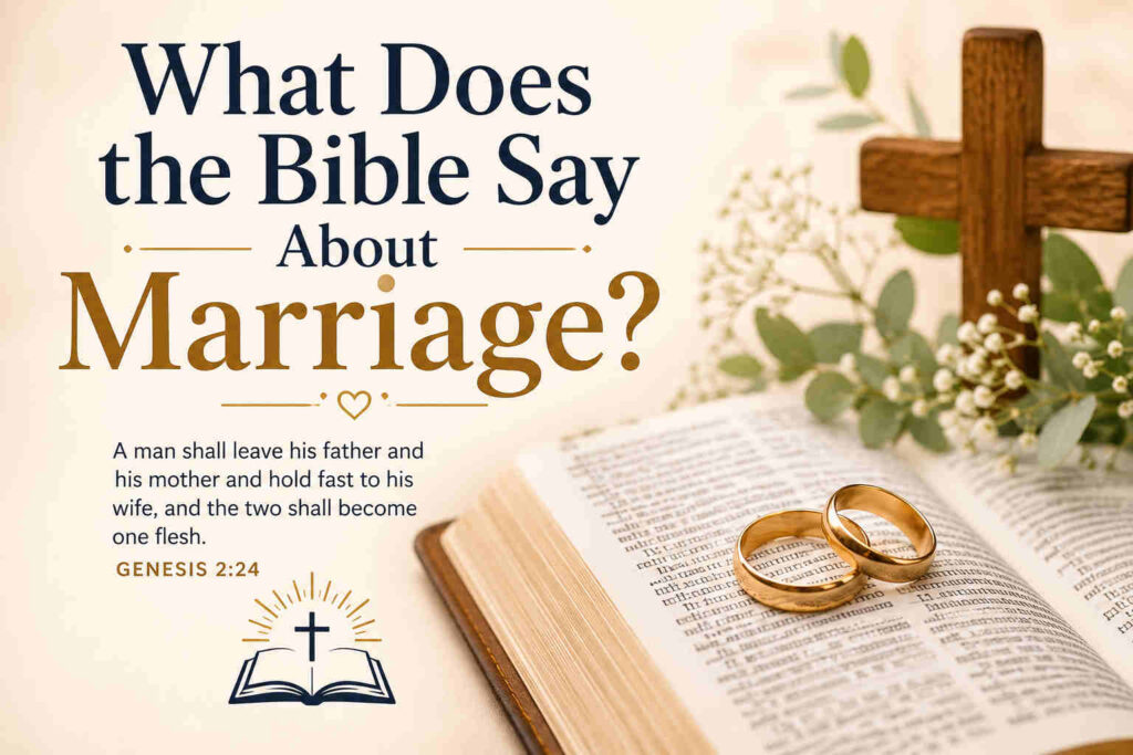 What Does the Bible Say About Marriage
