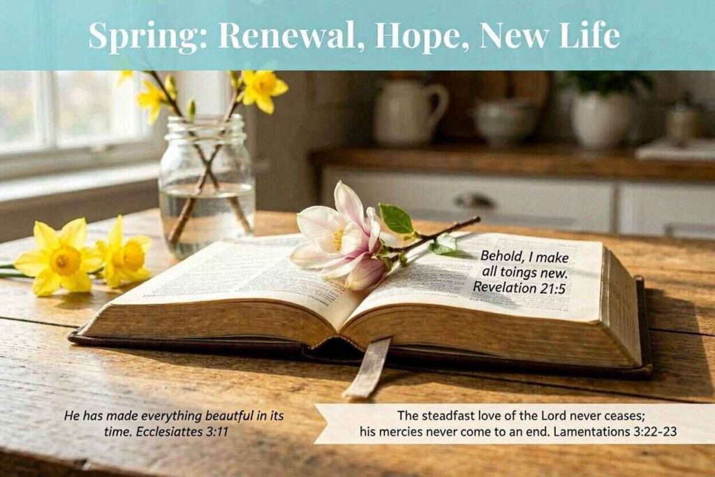 ​Bible Quotes About Springtime Inspiring Scriptures About Renewal, Hope, and New Life