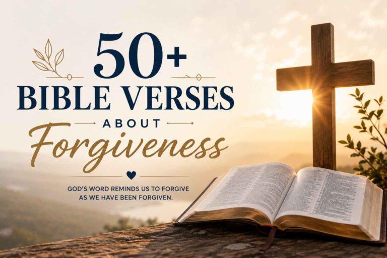 50+ Bible Verses About Forgiveness