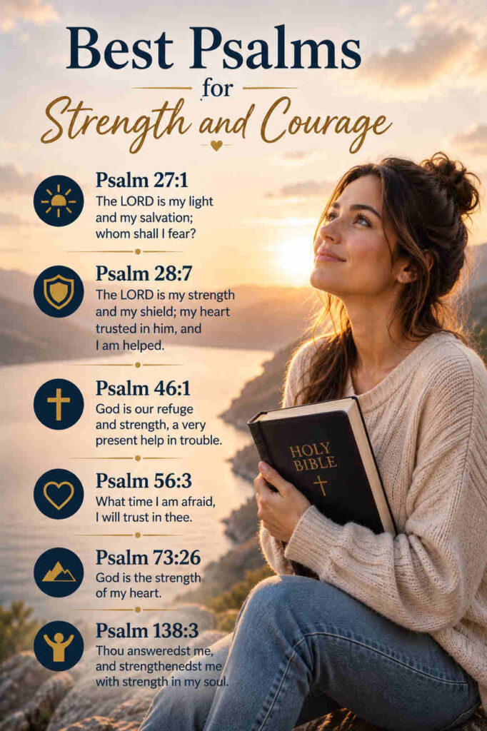 Best Psalms for Strength and Courage