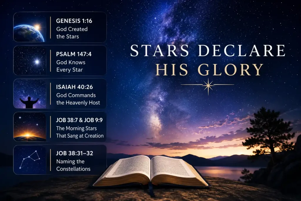 Bible Quotes About Stars Revealing God's Creation and Power