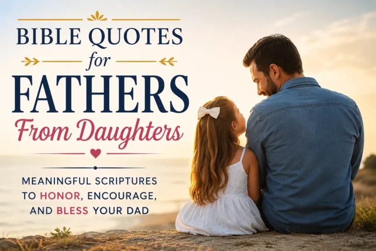 Bible Quotes For Fathers From Daughters Meaningful Scriptures To Honor, Encourage, And Bless Your Dad
