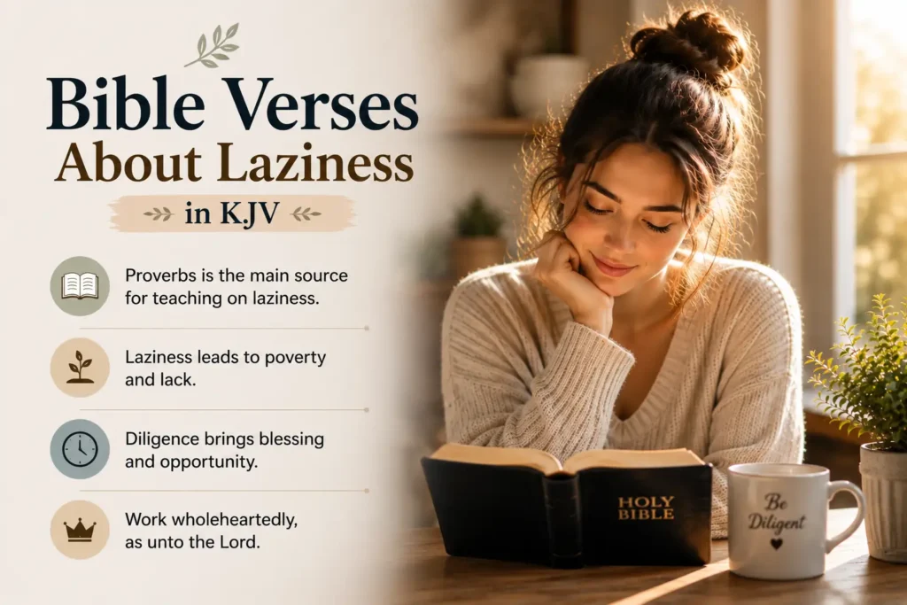 Bible Verses About Laziness in KJV