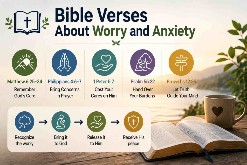 Bible Verses About Worry and Anxiety