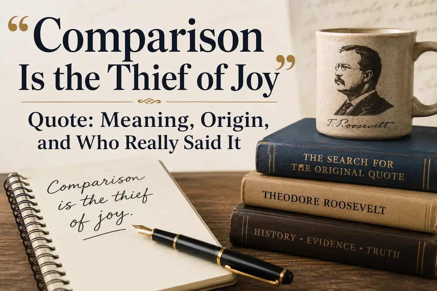 Comparison Is the Thief of Joy Quote Meaning, Origin, and Who Really Said It