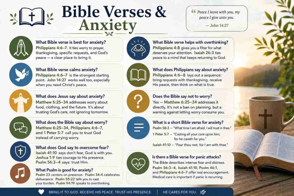 Frequently Asked Questions About Bible Verses About Anxiety