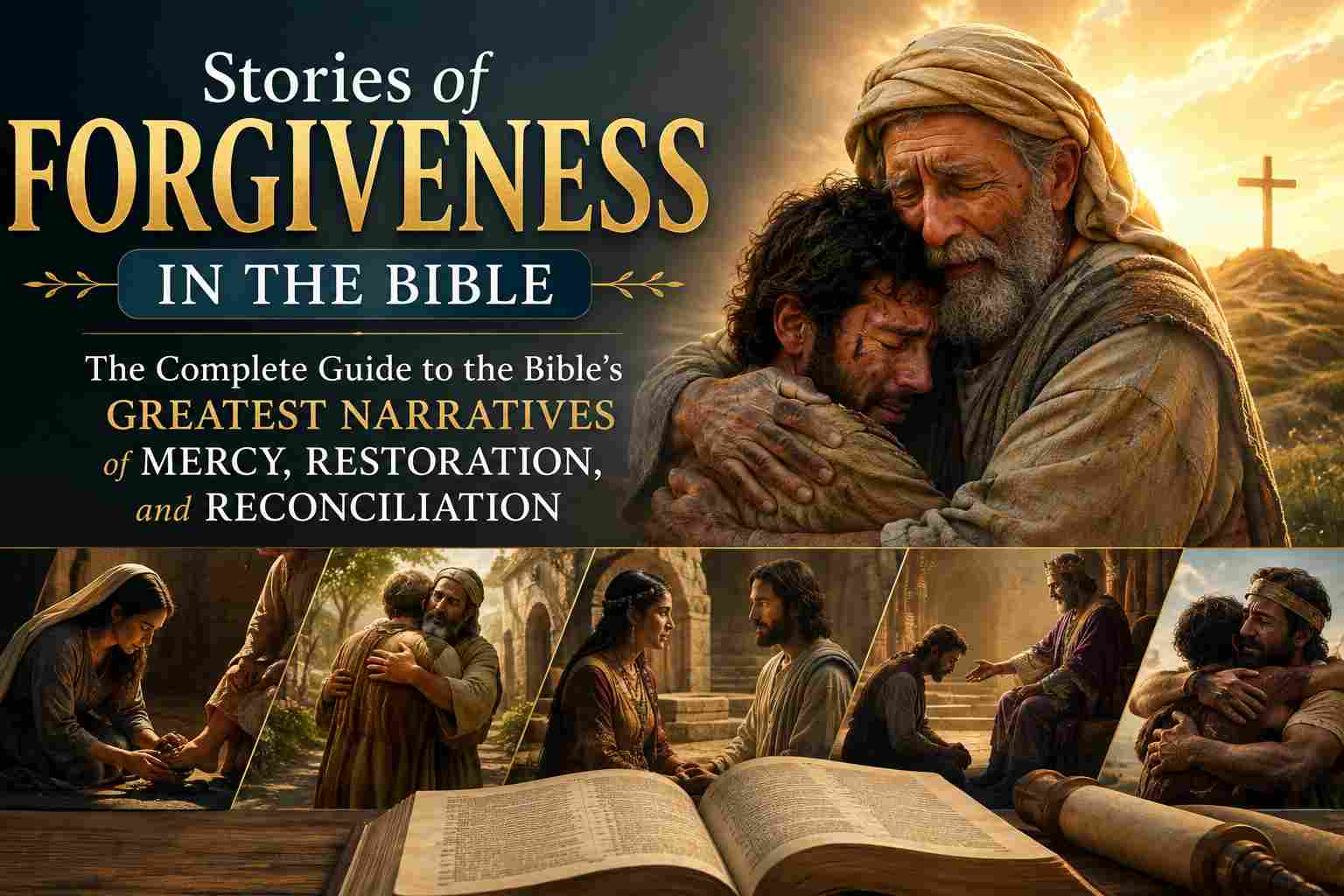Stories Of Forgiveness In The Bible The Complete Guide To The Bible's Greatest Narratives Of Mercy, Restoration, And Reconciliation