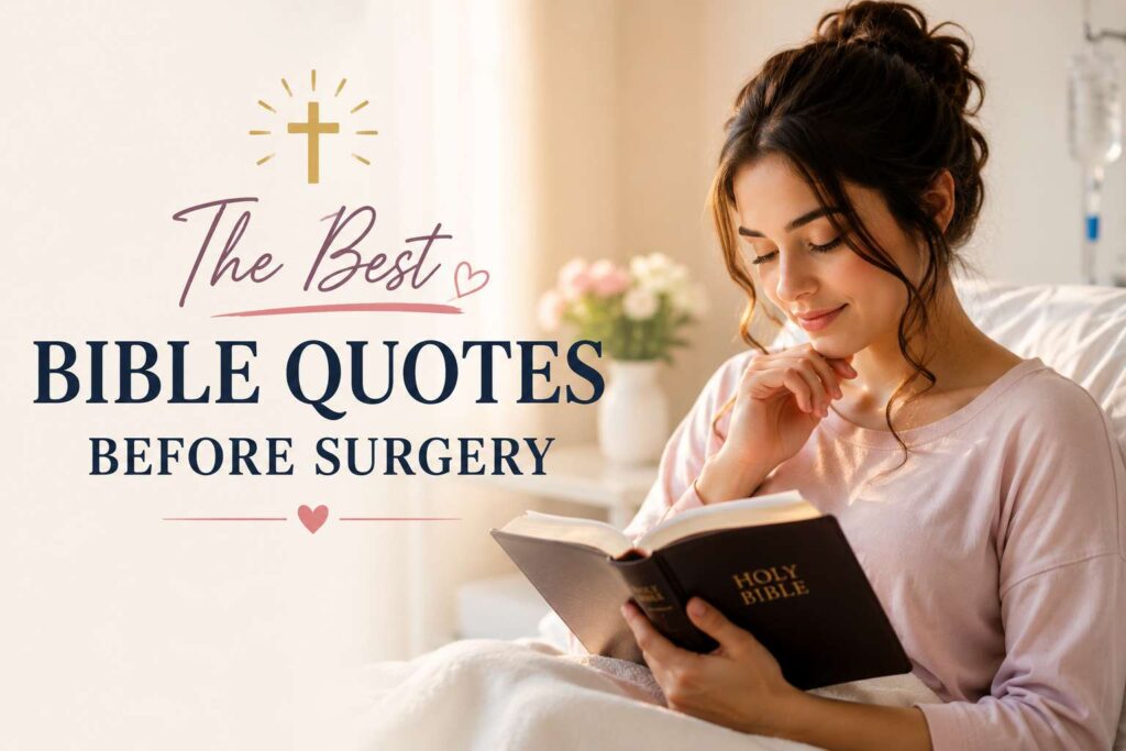 The Best Bible Quotes Before Surgery
