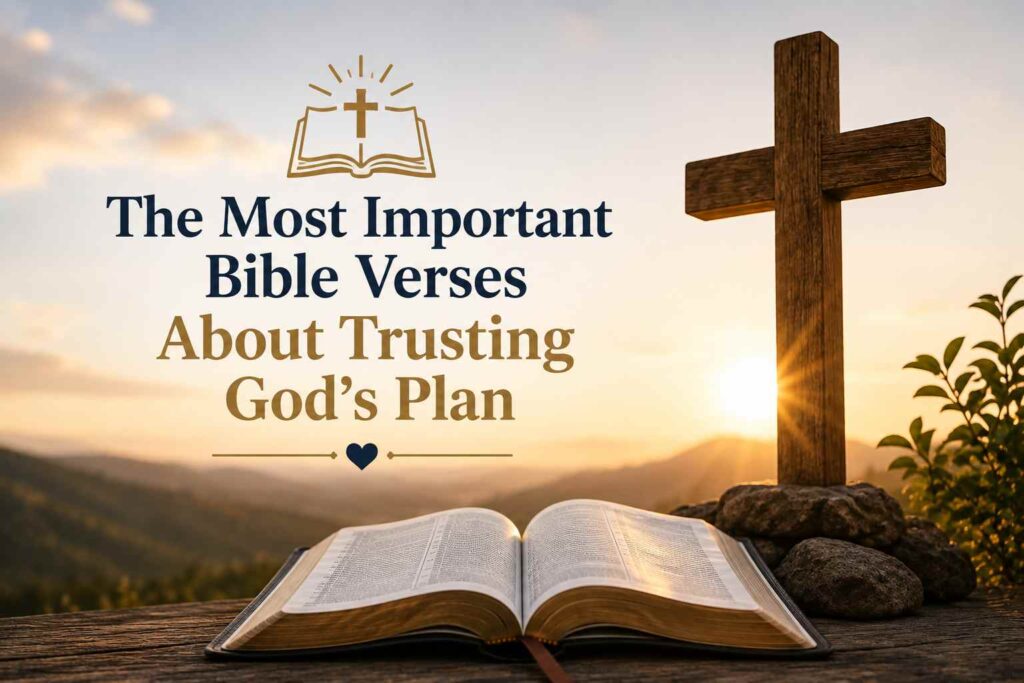 The Most Important Bible Verses About Trusting God's Plan