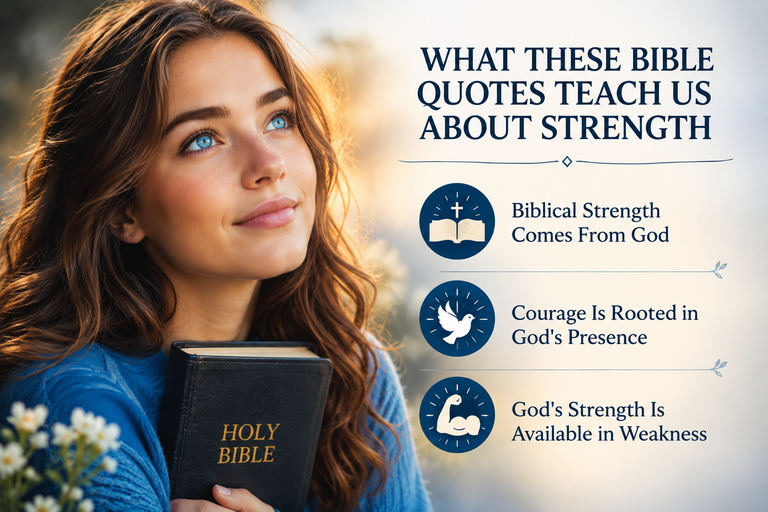 What These Bible Quotes Teach Us About Strength