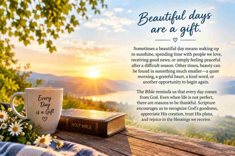 Bible Quotes About Beautiful Days