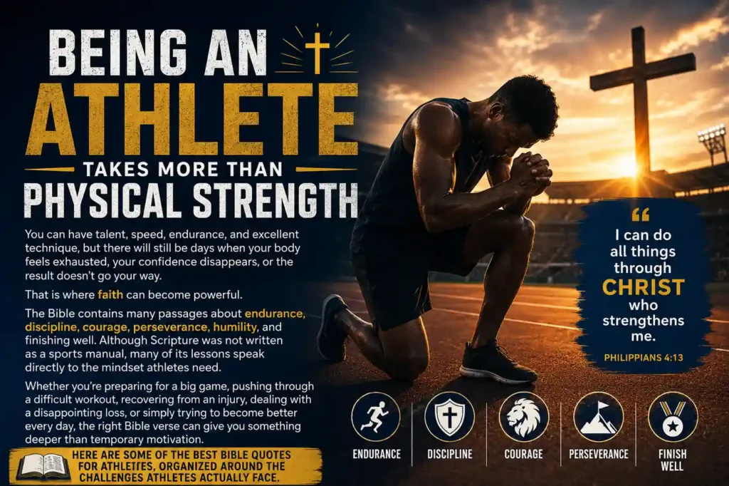 Bible Quotes for Athletes Who Feel Tired