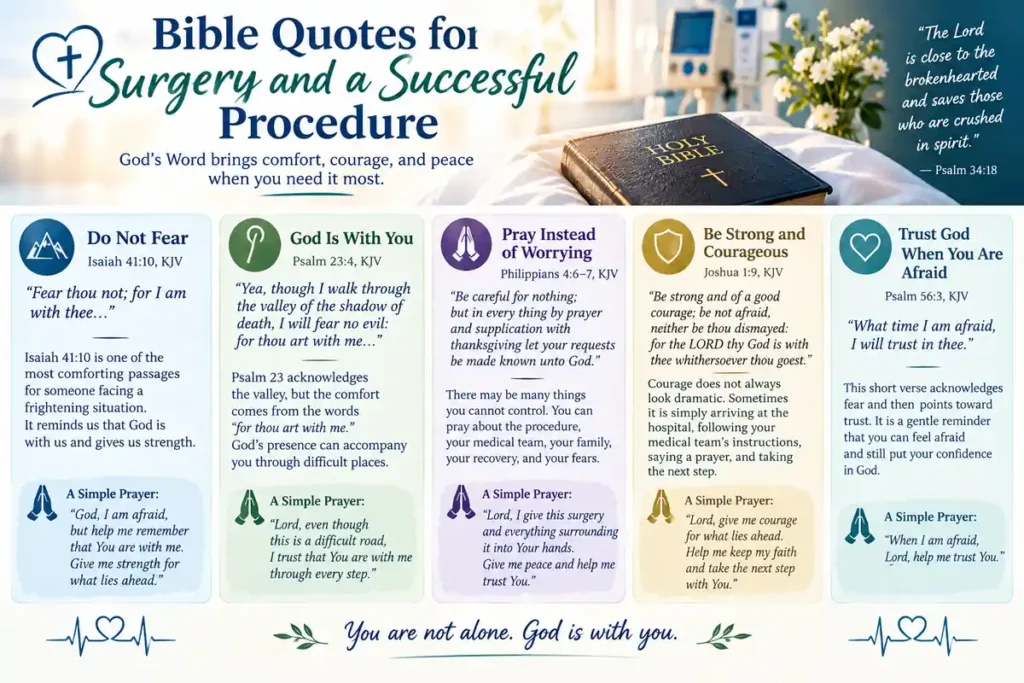 Bible Quotes for Surgery and a Successful Procedure