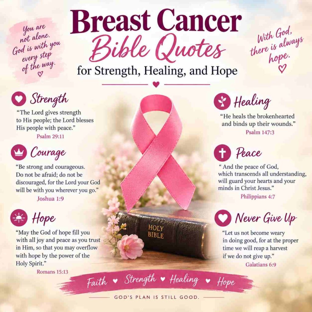 Bible Verses for Breast Cancer Patients