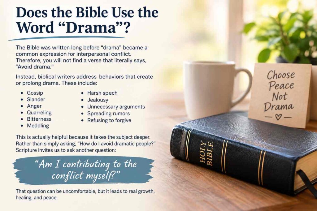 Does the Bible Use the Word “Drama”