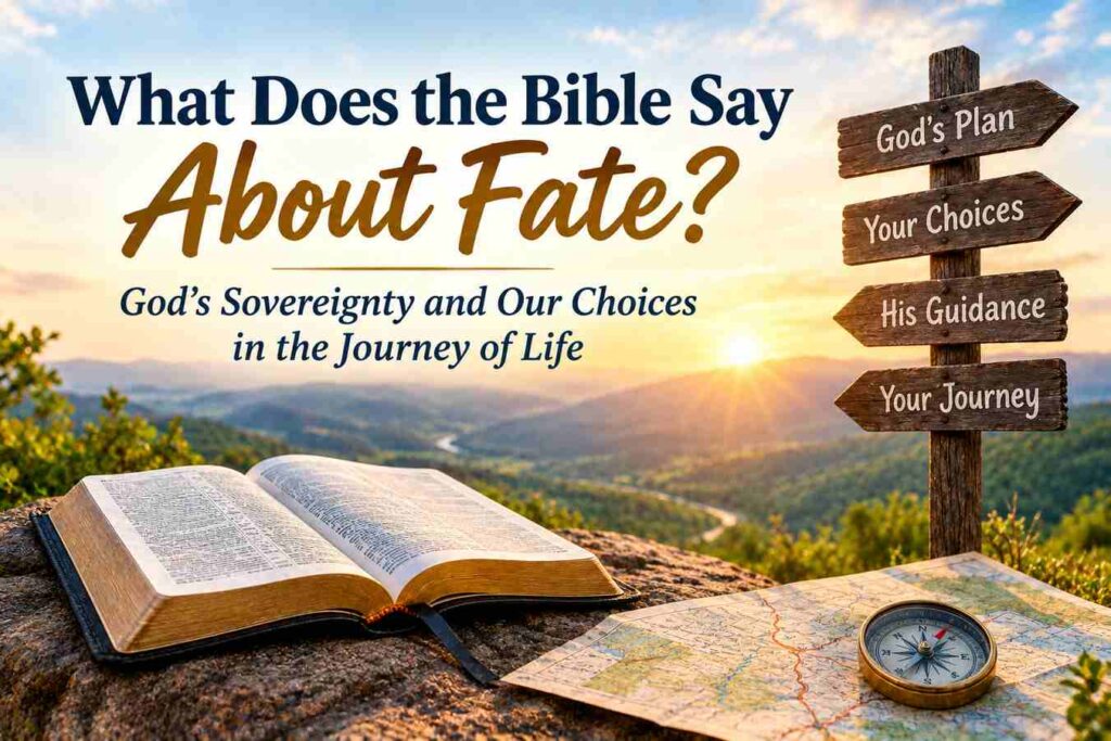 Fate vs. God’s Plan in the Bible