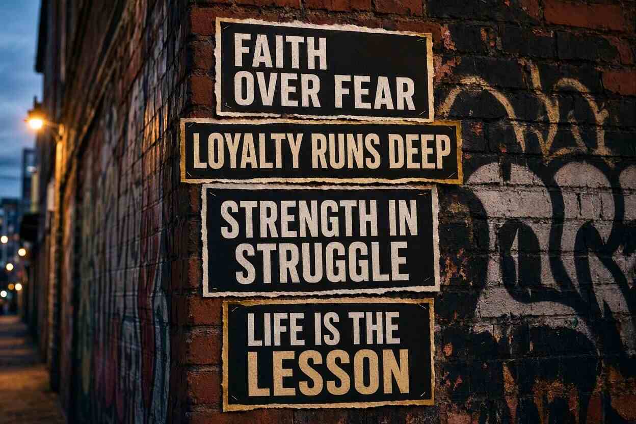 Gangsta Bible Quotes About Faith, Loyalty, Strength and Life