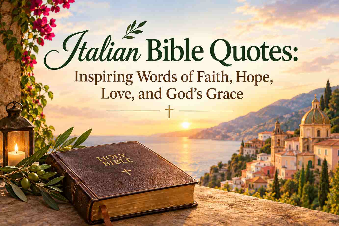 Italian Bible Quotes Inspiring Words of Faith, Hope, Love, and God’s Grace
