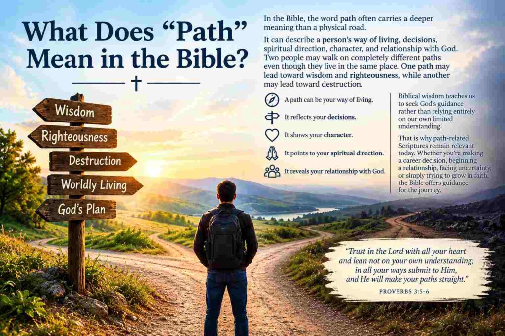 What Does “Path” Mean in the Bible
