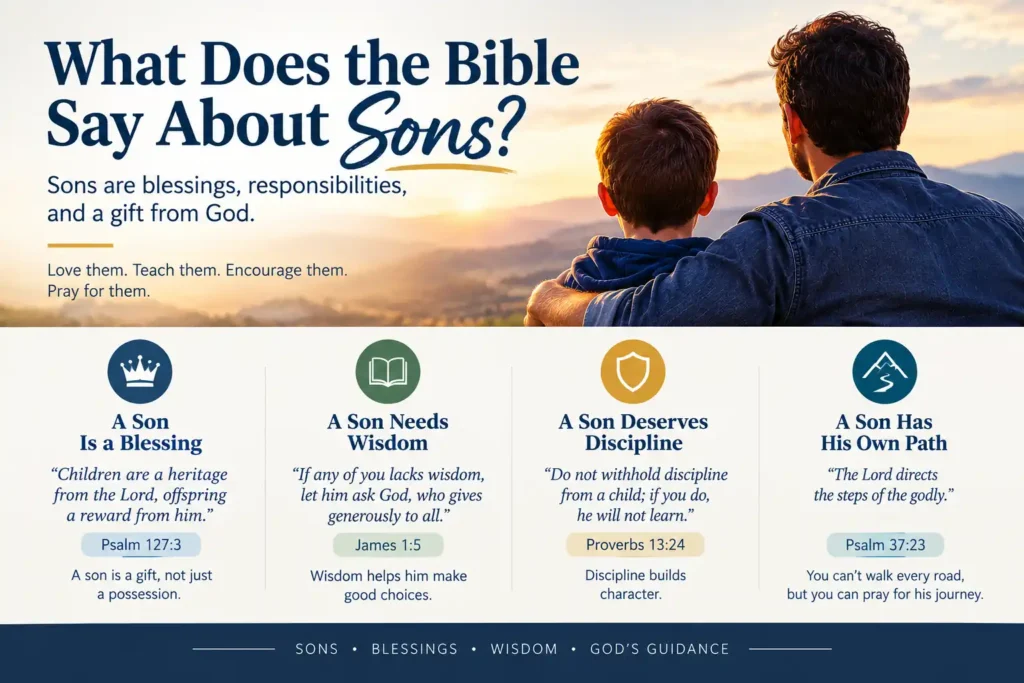 What Does the Bible Say About Sons