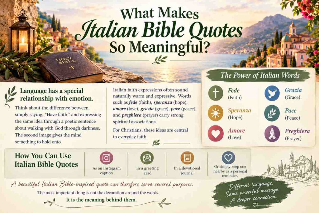 What Makes Italian Bible Quotes So Meaningful