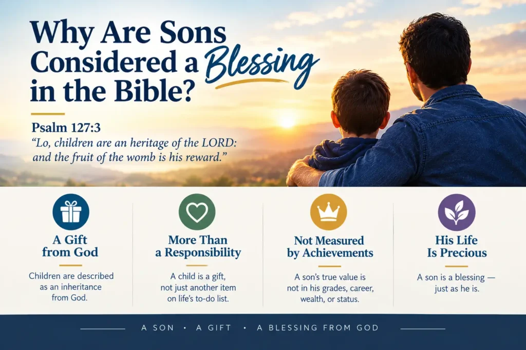 Why Are Sons Considered a Blessing in the Bible