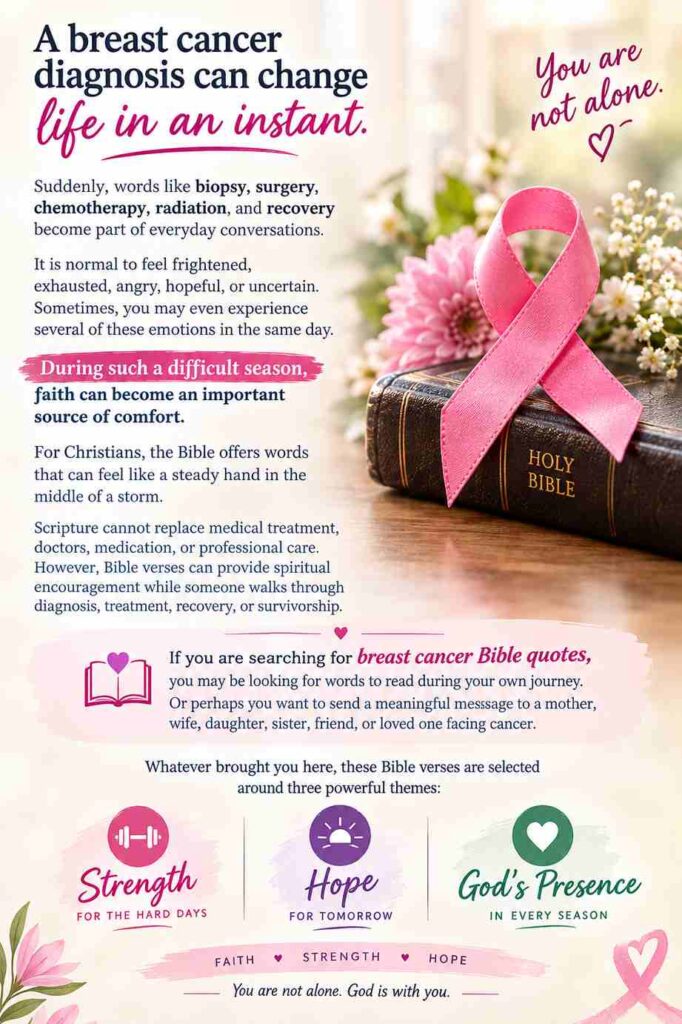 breast cancer Bible quotes