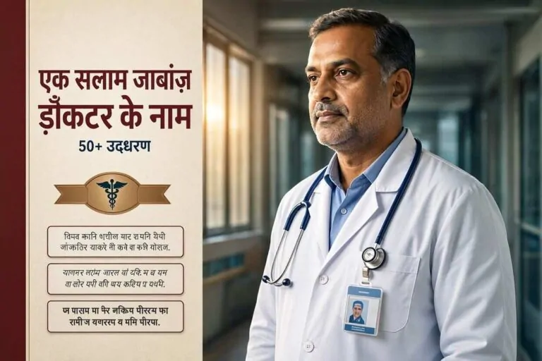 doctor quotes hindi