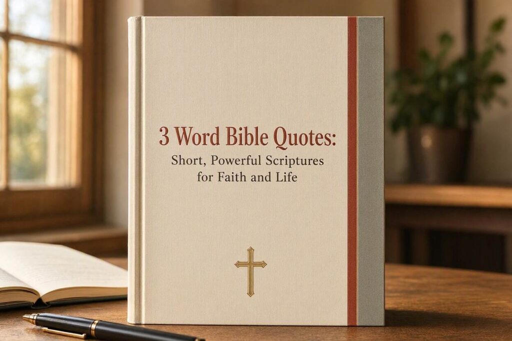 3 Word Bible Quotes