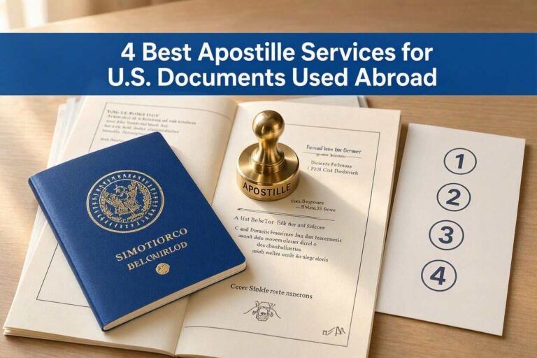 4 Best Apostille Services for U.S. Documents Used Abroad
