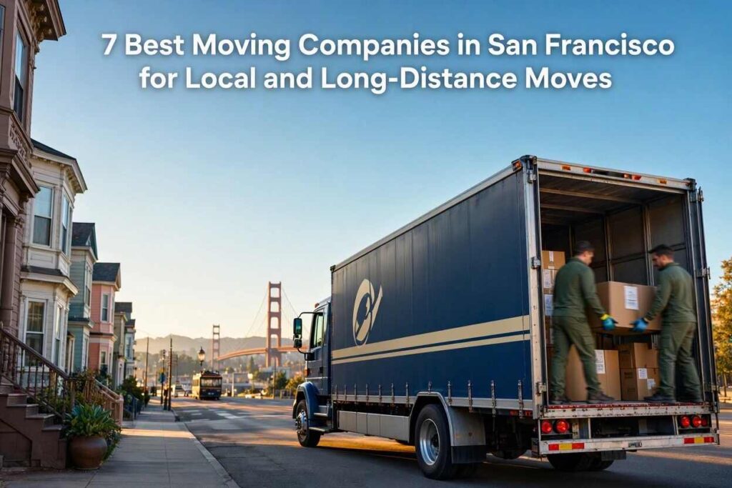 7 Best Moving Companies in San Francisco for Local and Long-Distance Moves