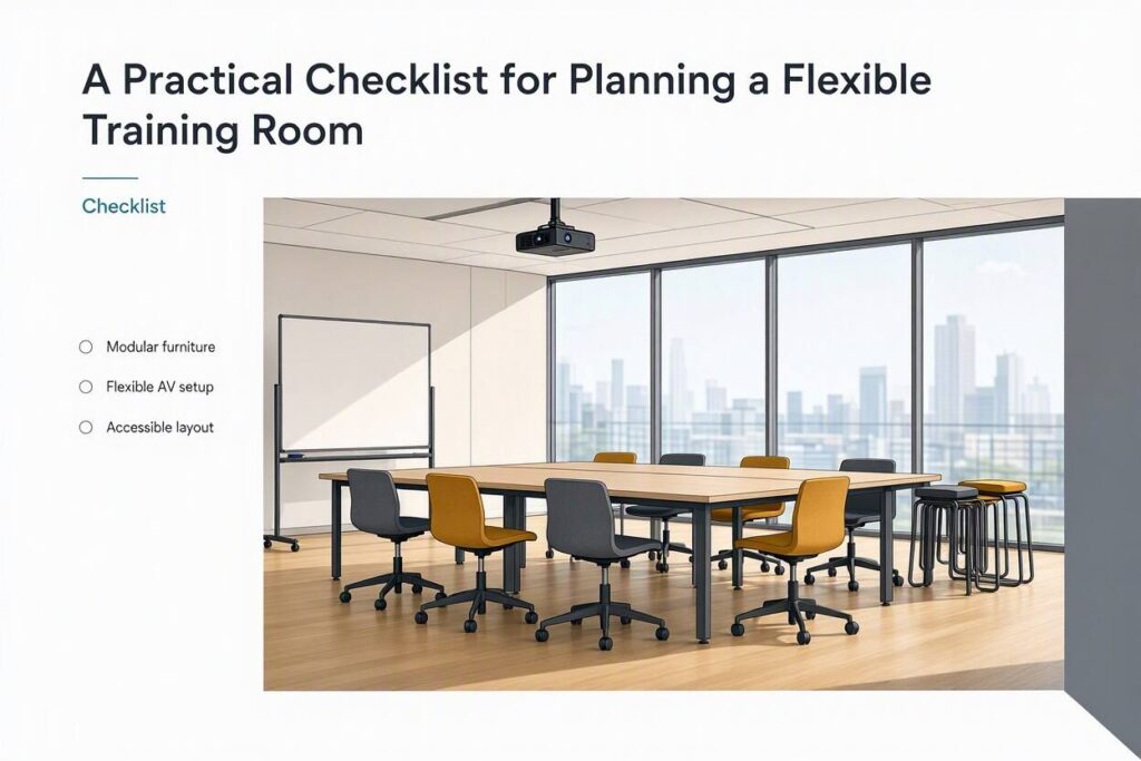 A Practical Checklist for Planning a Flexible Training Room