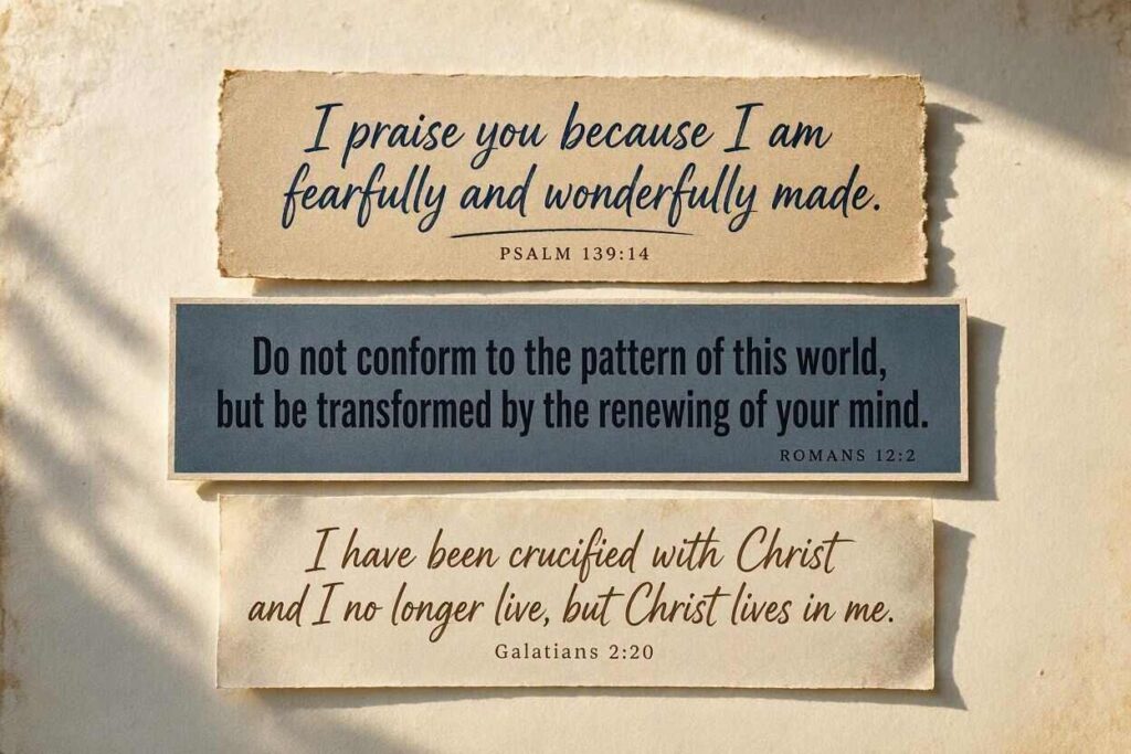 Bible Quotes About Being Yourself